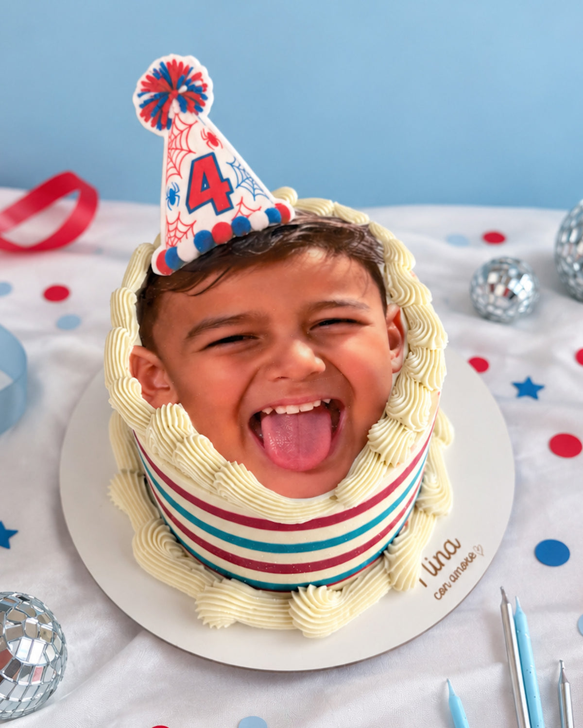 MEMORY CAKE - Cara en Papel Comestible