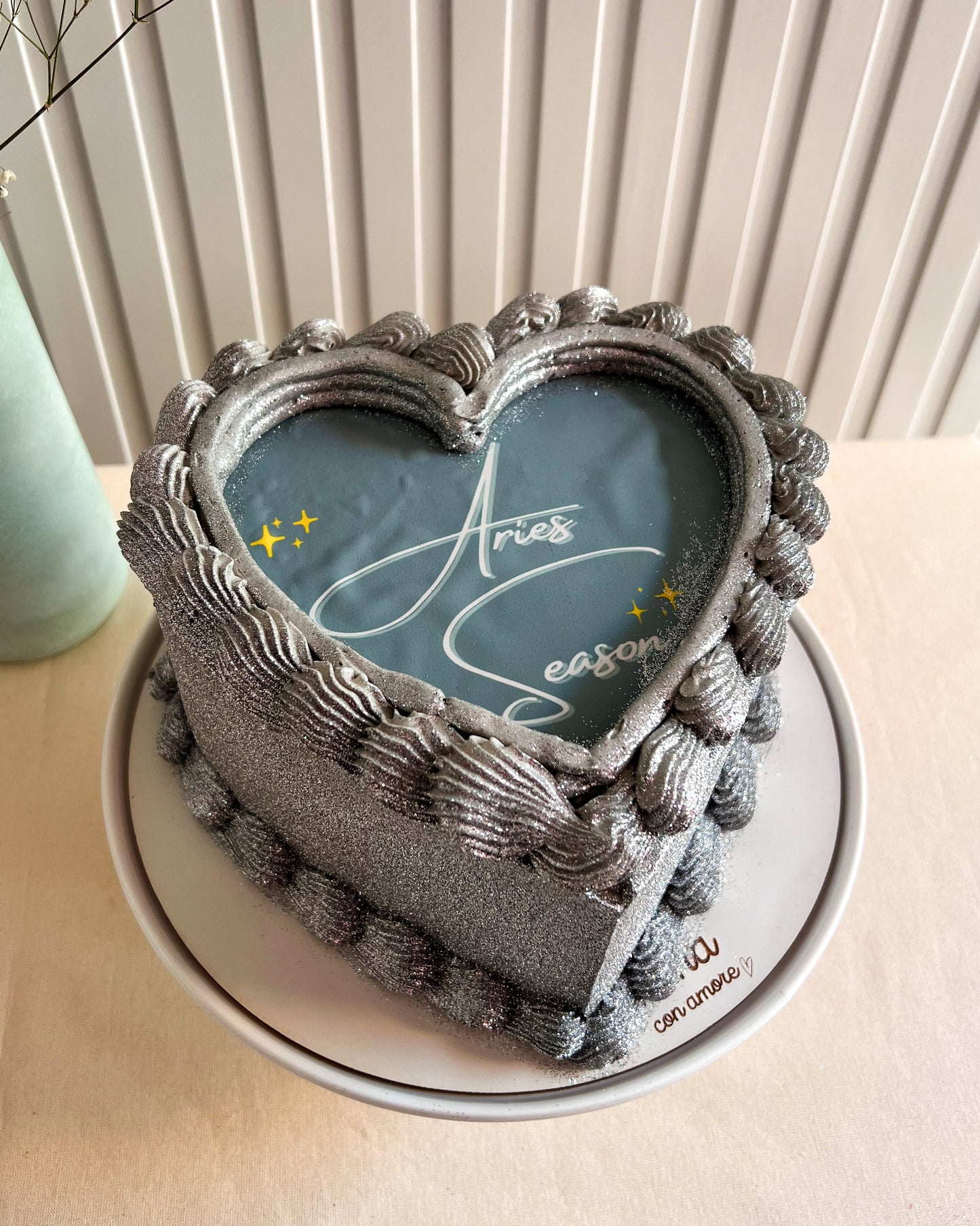 BURNING CAKE PLATEADO - Discoballs