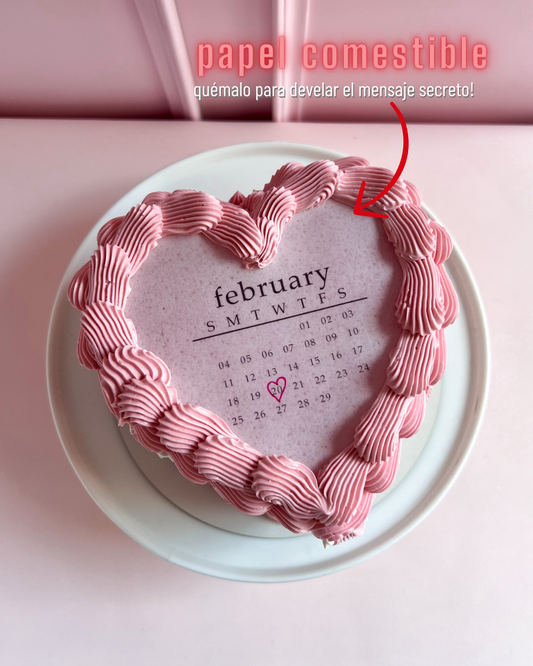 BURNING CAKE - Rosada