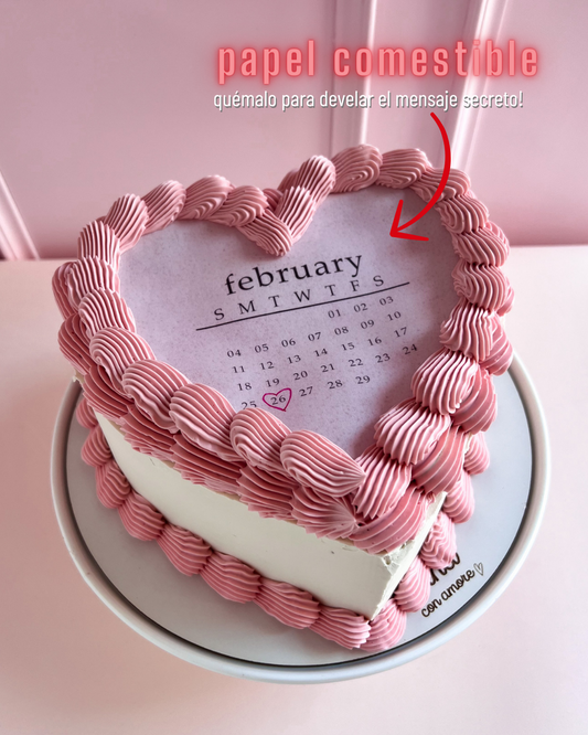 BURNING CAKE - Rosada