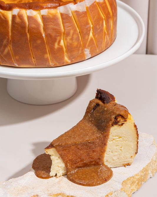 SIN AZUCAR! TARTA VASCA CON ALMENDRAS🌰 - 12-16 porciones