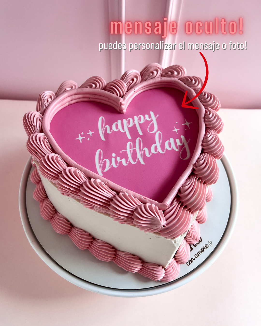 BURNING CAKE - Rosada