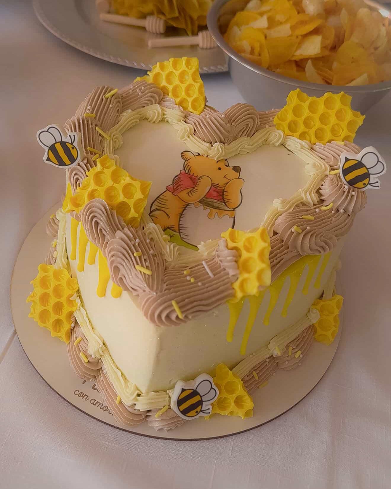 WINNIE THE POOH CAKE - Imagen Comestible