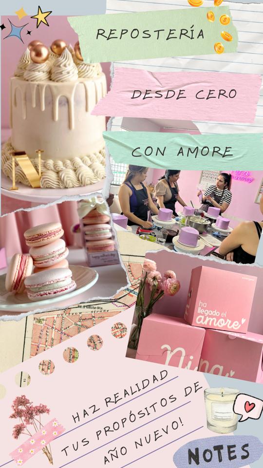 CURSO INTENSIVO "REPOSTERIA DESDE CERO"👩🍳 - 20 al 23Feb 2024