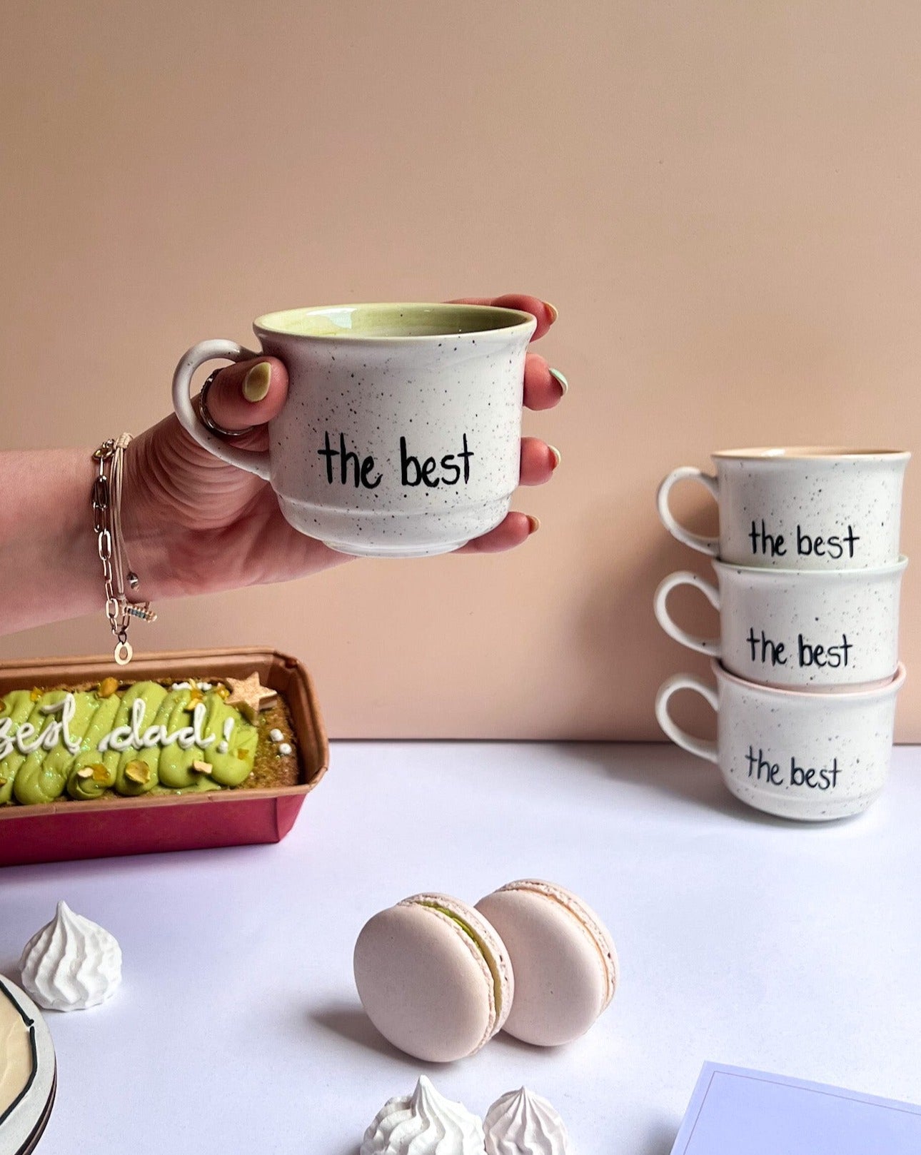 BIRTHDAY BOX + Taza de cerámica "The Best"