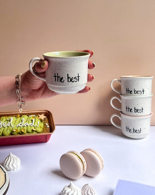 BIRTHDAY BOX + Taza de cerámica "The Best"