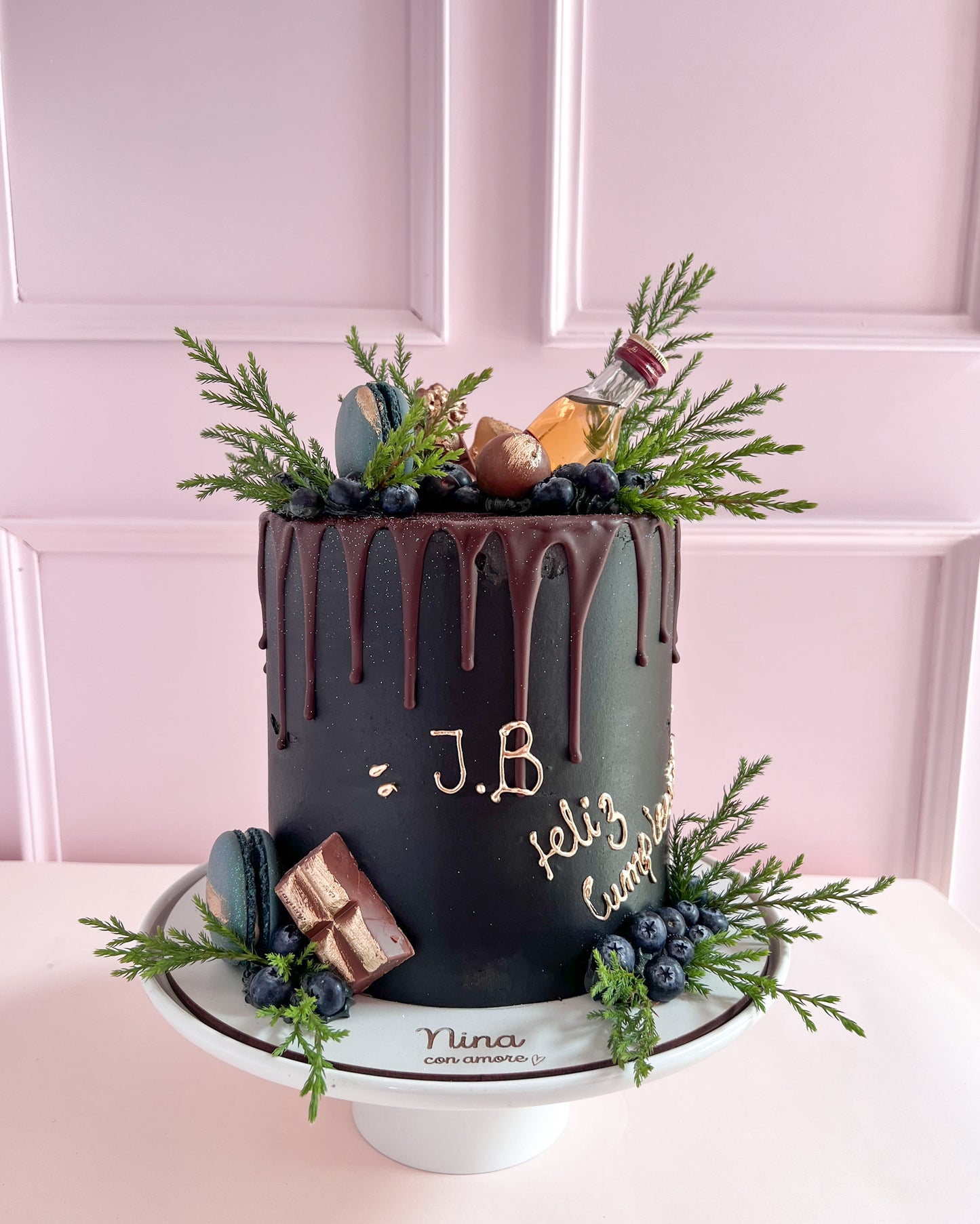 EXTRAVAGANZA CON BOTELLITA - Flores y Frutas