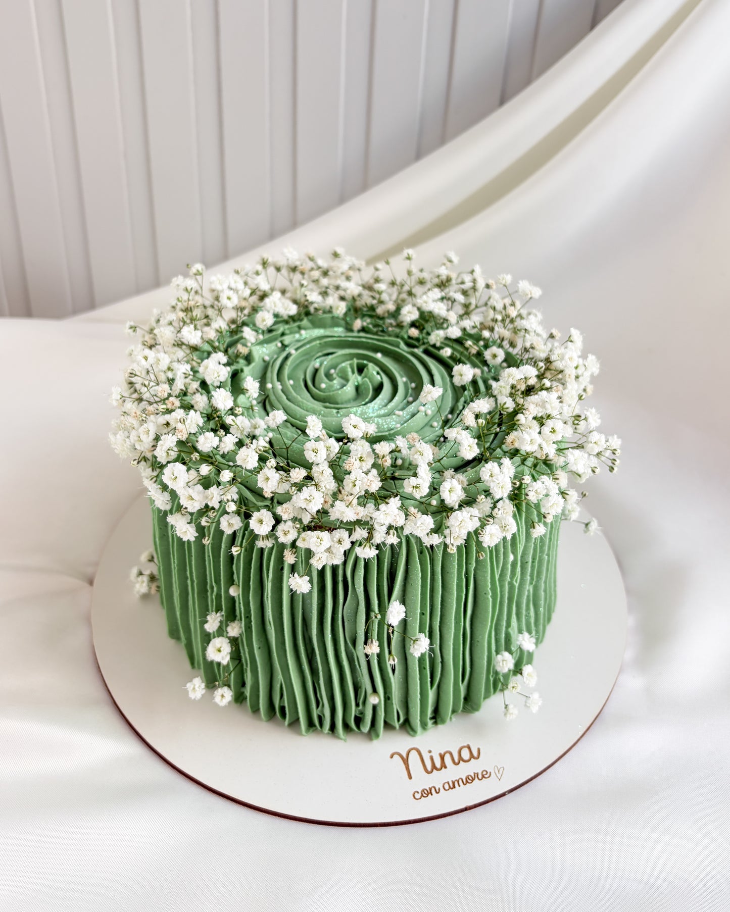 NEW BOHO CAKE REDONDA VERDE