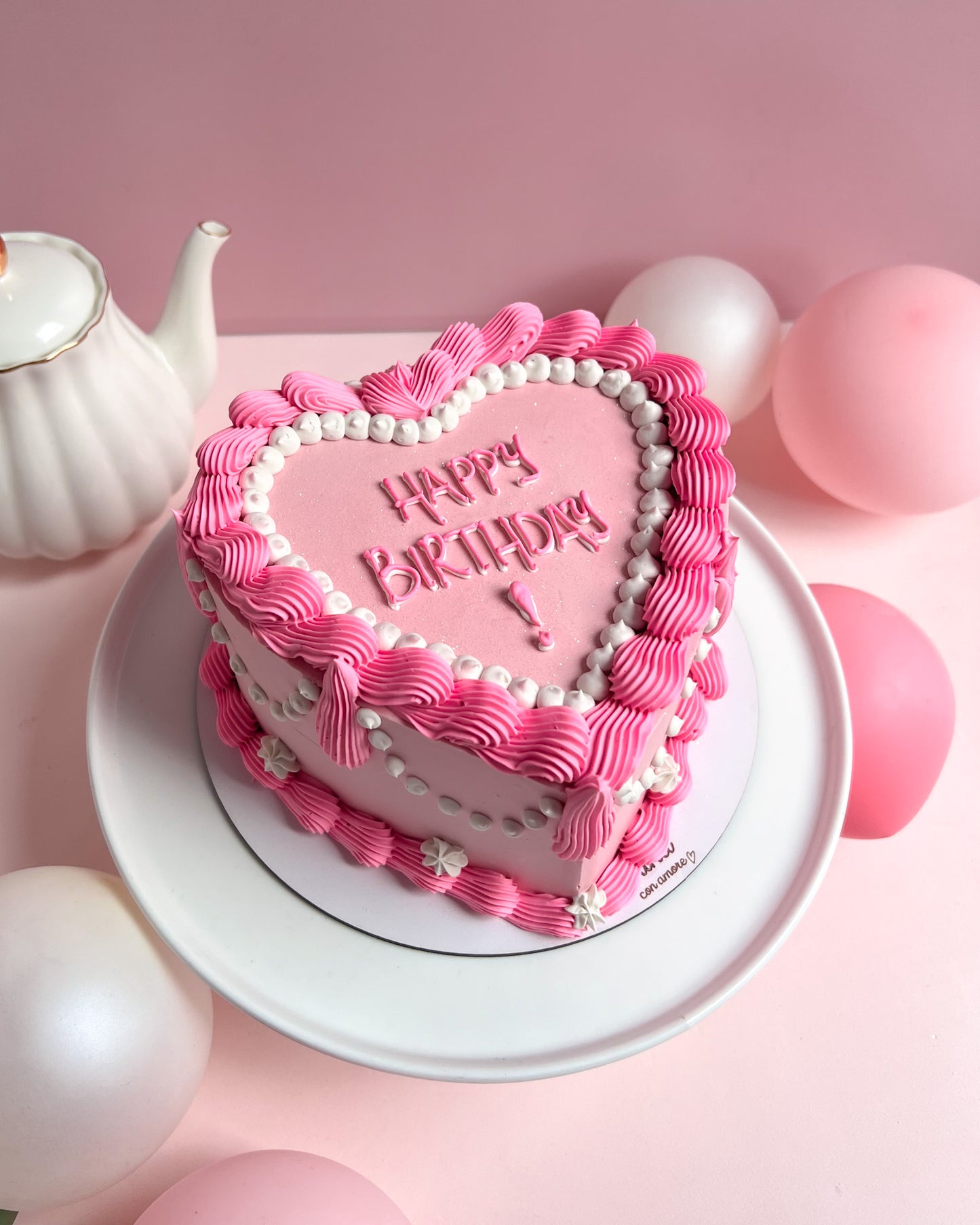 CORAZÓN VINTAGE - Pink
