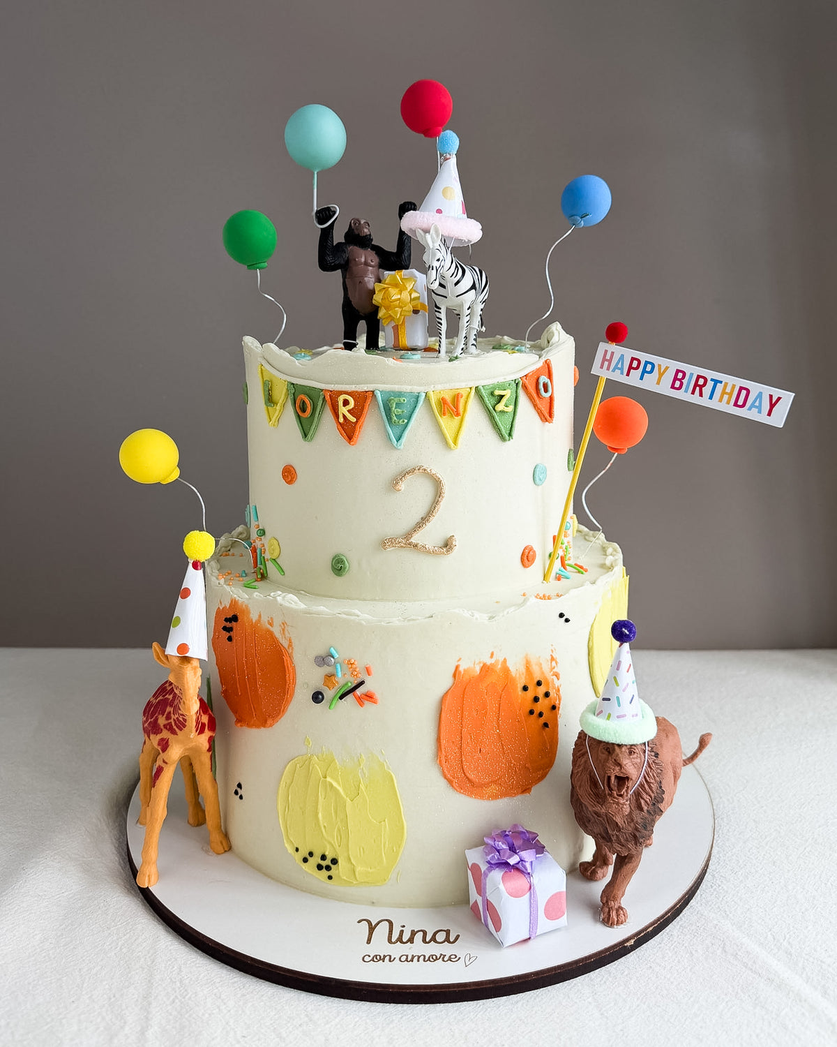 CAKE ANIMALES DEL CIRCO