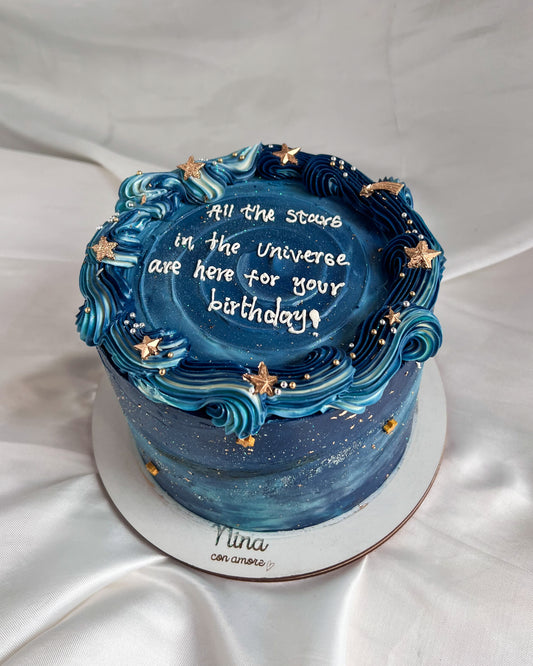 GALAXY CAKE AZUL - All the stars in the Universe