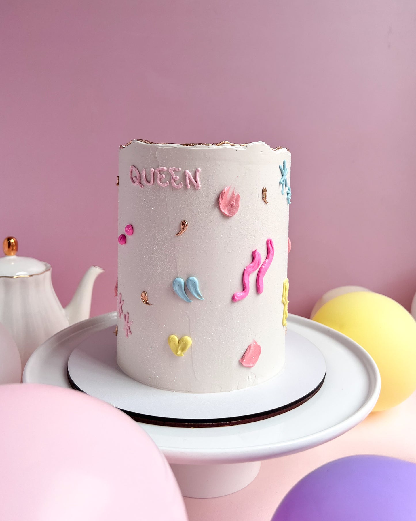 DOODLE CAKE - Tonos pasteles