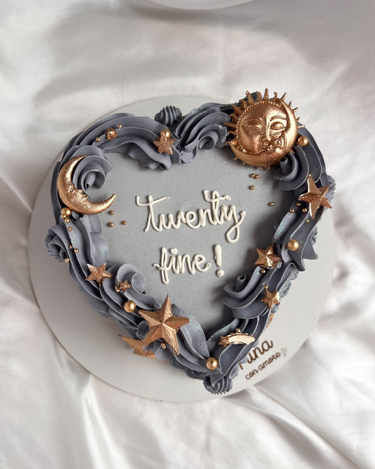 CORAZÓN ASTRAL - Gris