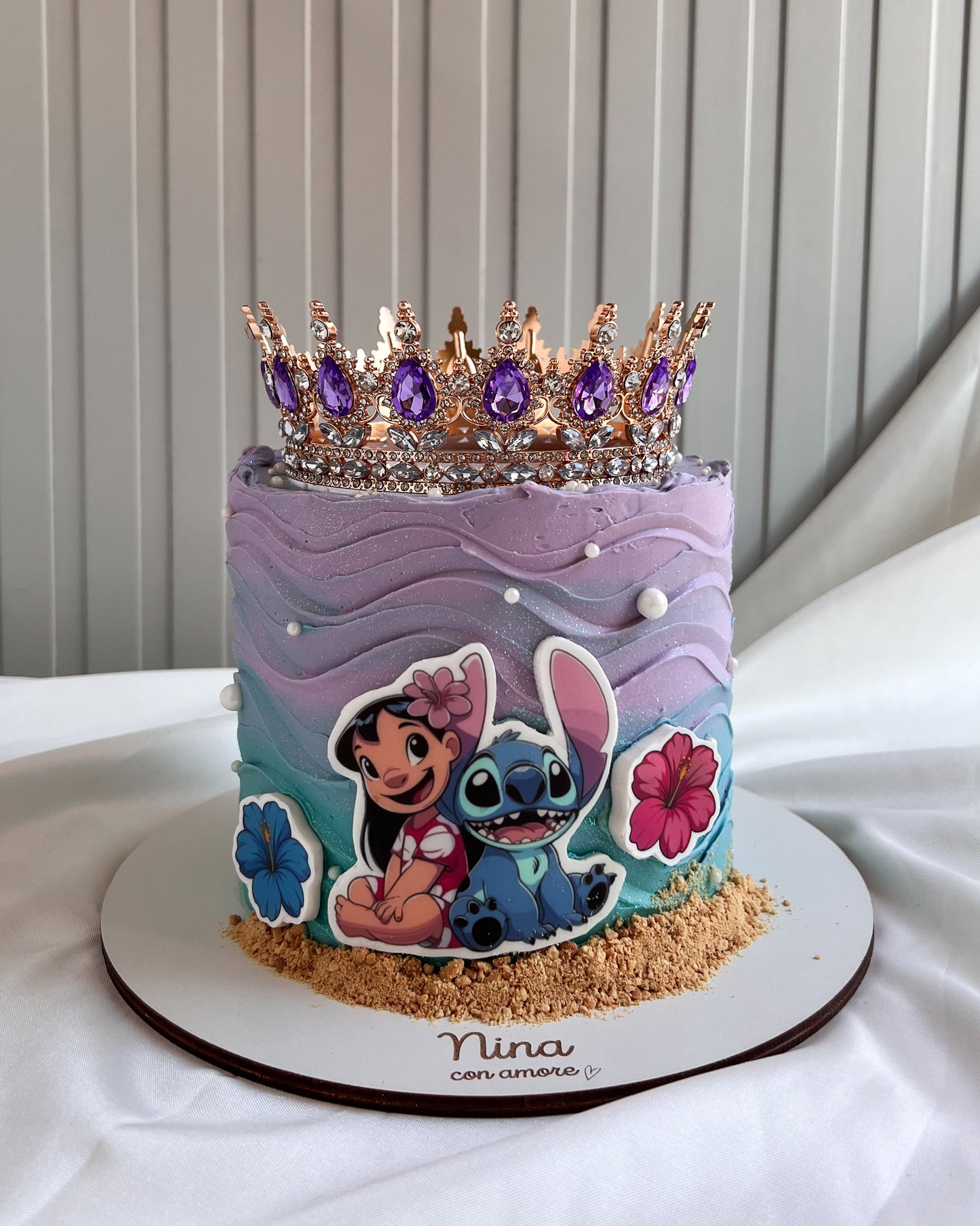 LILO Y STITCH CAKE - CORONA