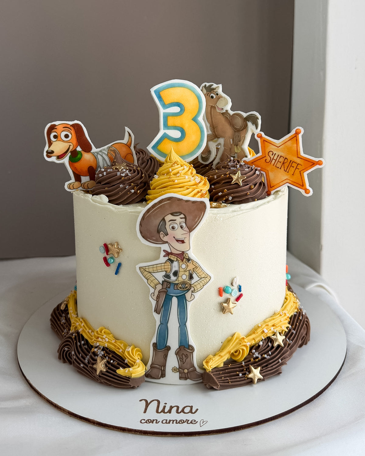 TOY STORY CAKE - WOODY