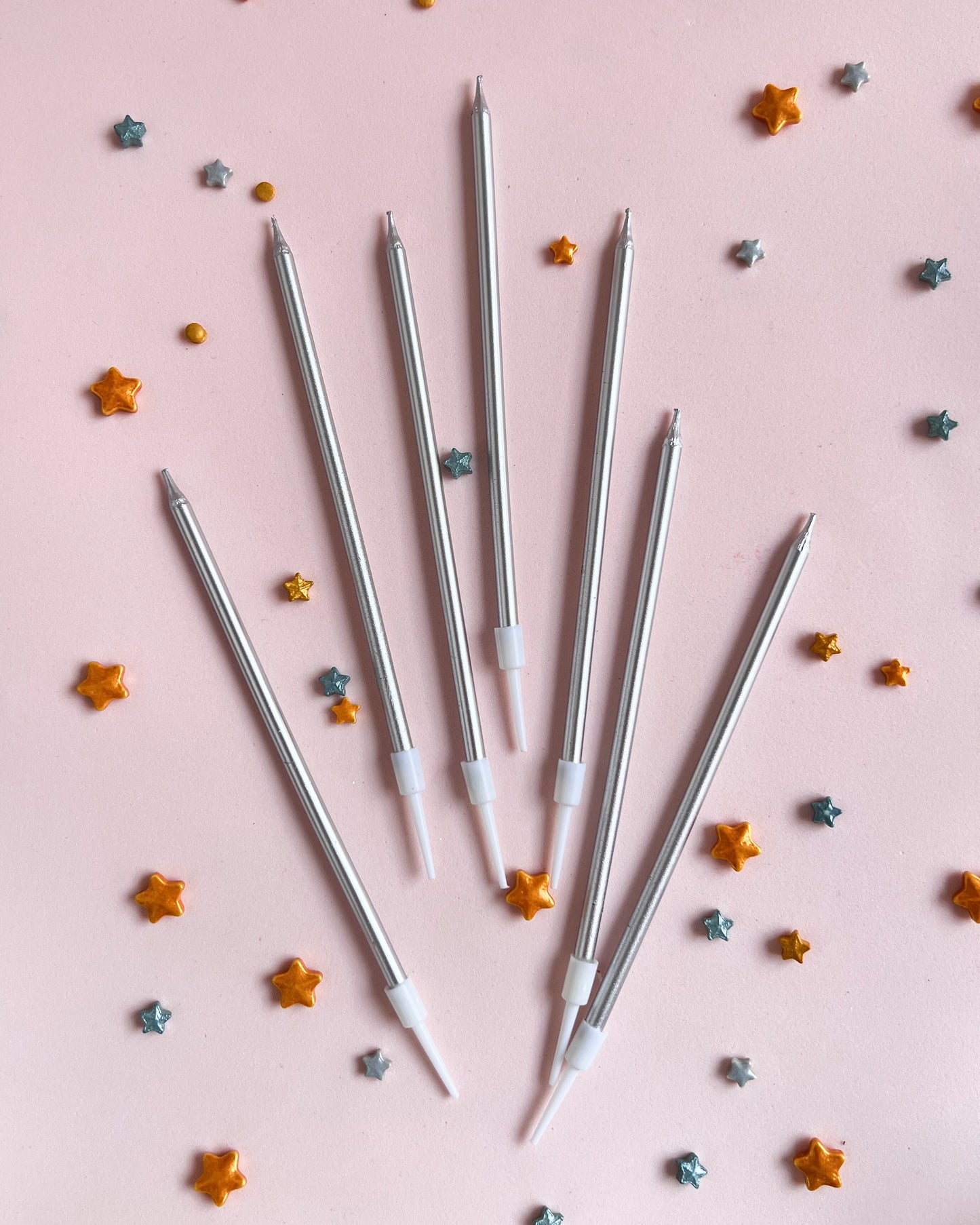 VELITAS LARGAS PLATEADAS