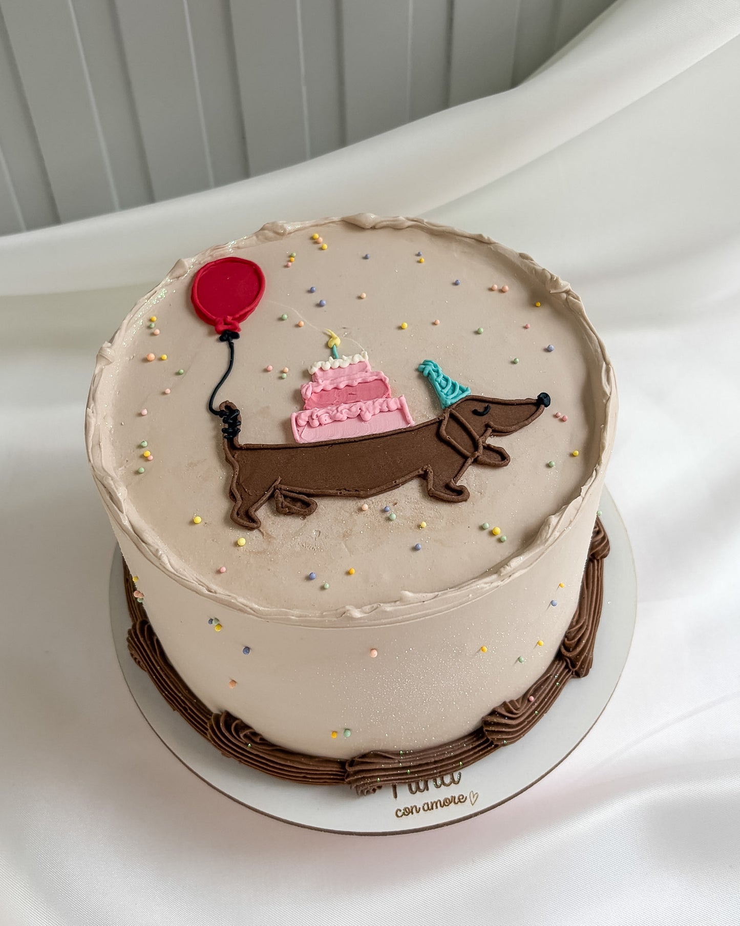 PERRITO SALCHICHA CAKE- Globo