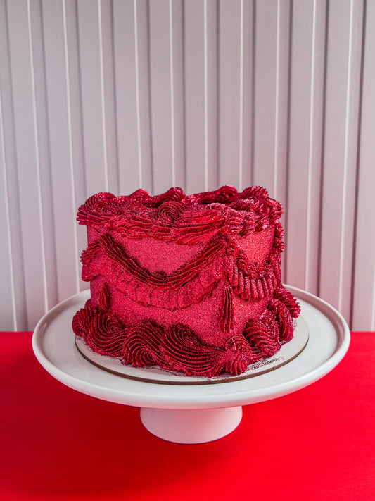 MAGIC GLITTER CAKE - Roja
