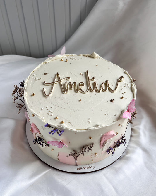 BAUTIZO / PRIMERA COMUNIÓN - Pinceladas y Flores