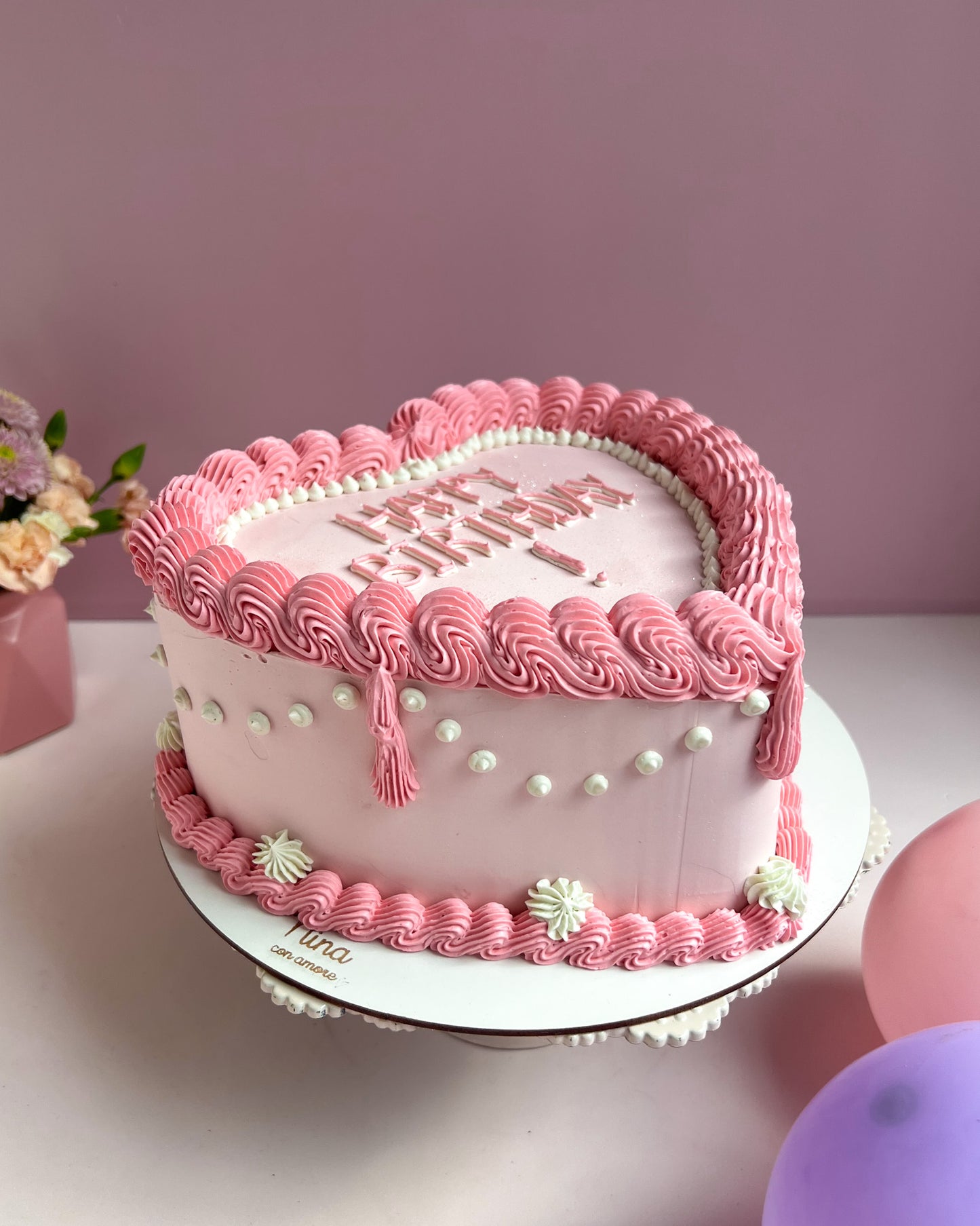 CORAZÓN VINTAGE - Pink