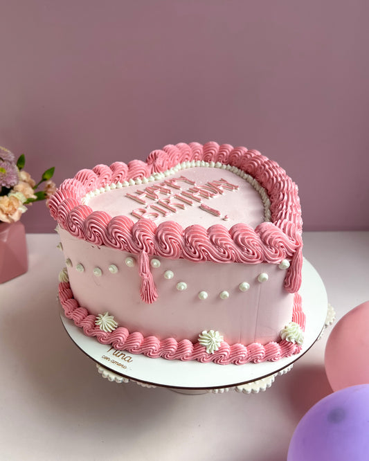 CORAZÓN VINTAGE - Pink