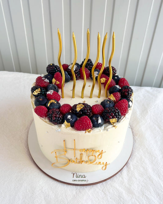BERRIES CAKE - Frambuesas, Arándanos y Zarzamoras
