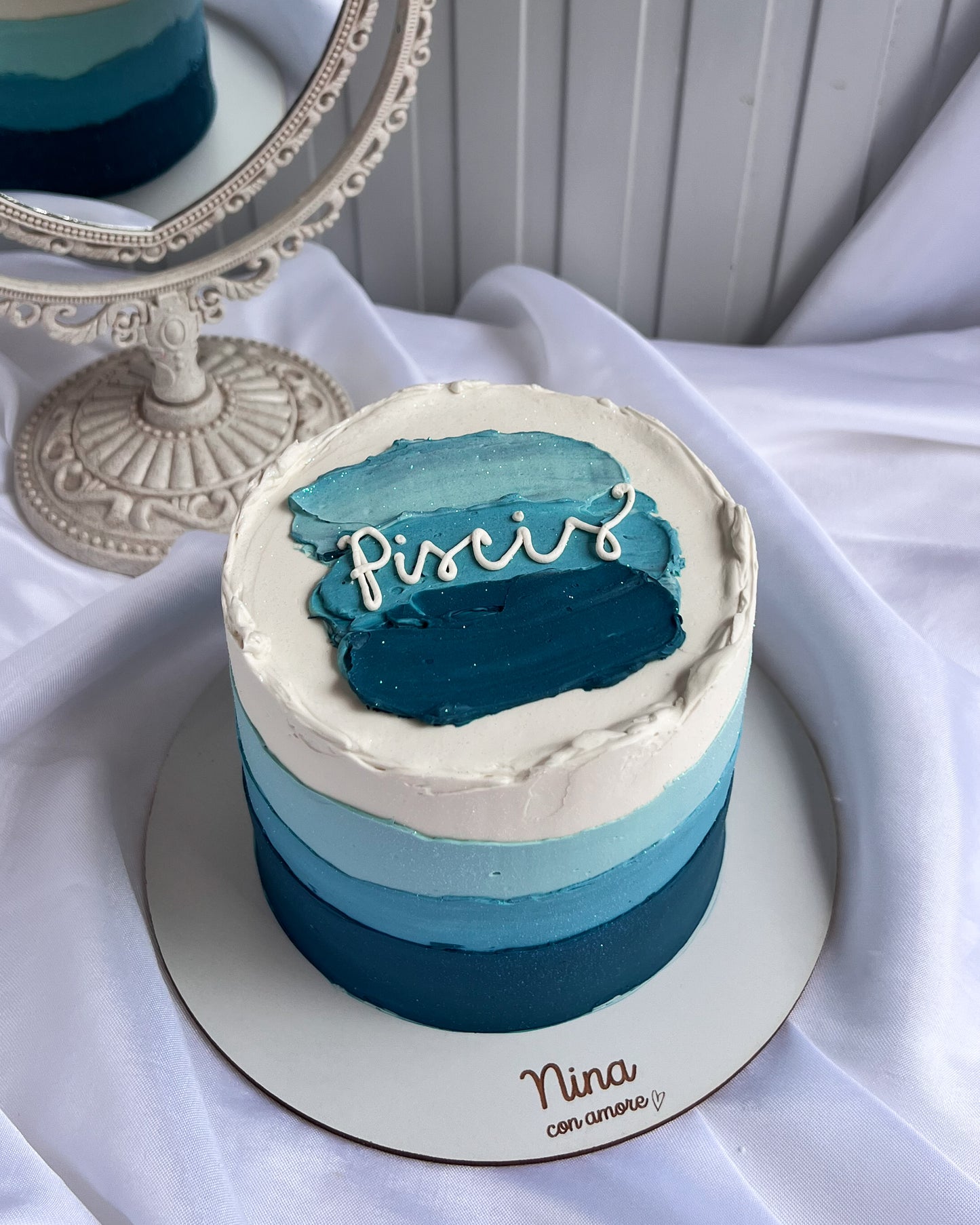 BIRTHDAY CAKE - Azul Profundo
