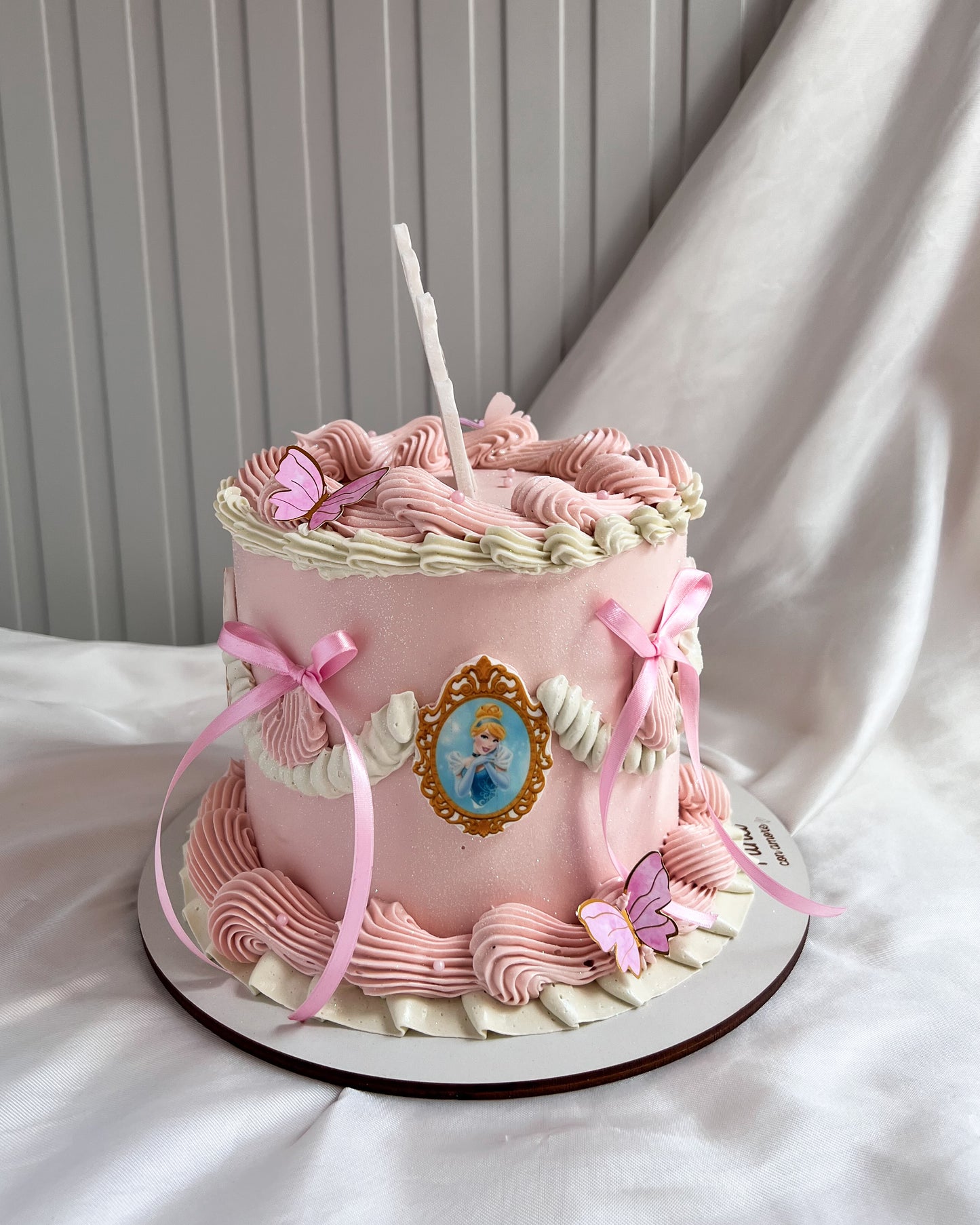 PRINCESAS DE DISNEY CAKE - Rosada