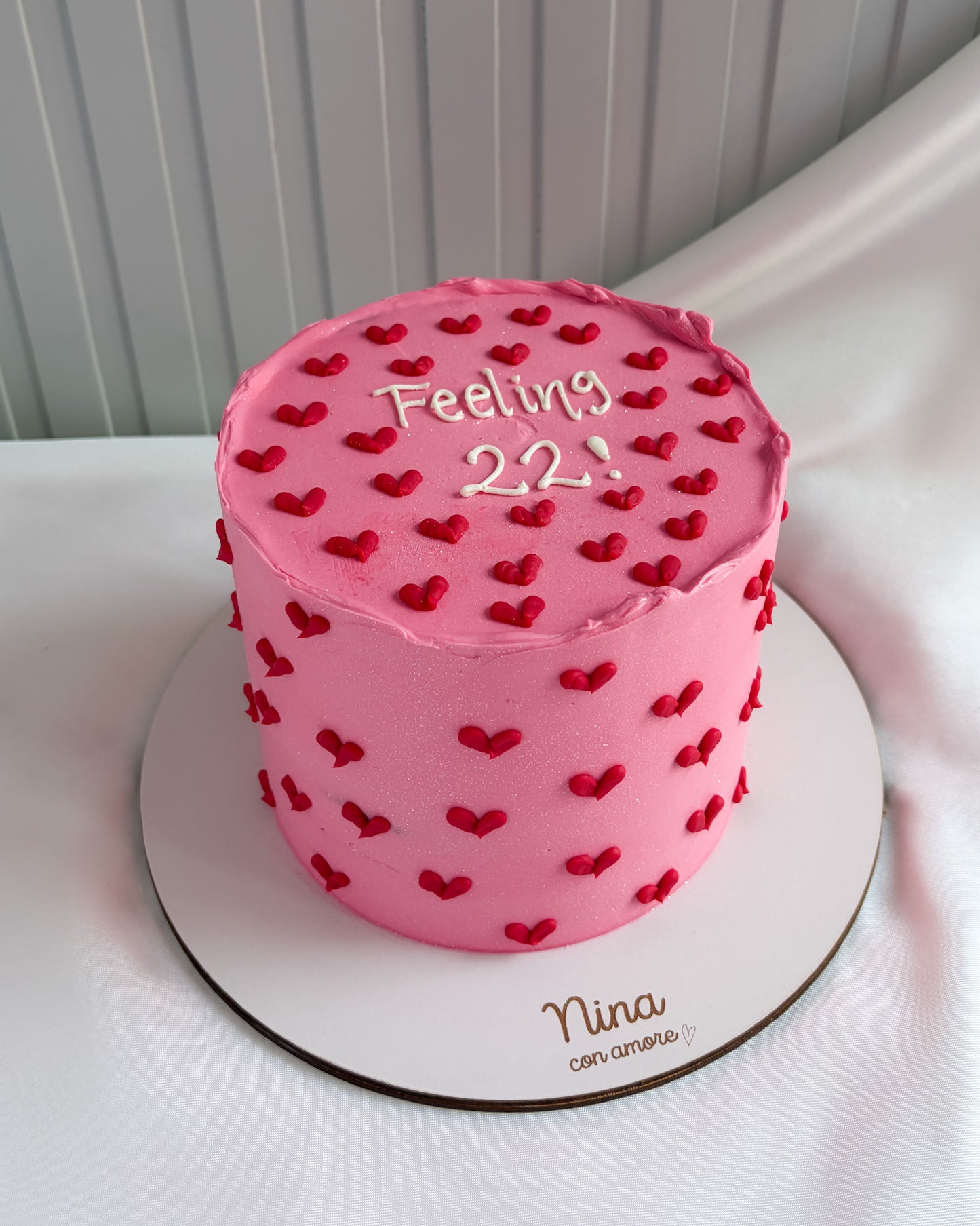 HAPPY BIRTHDAY ROSADO - Corazoncitos Rojos