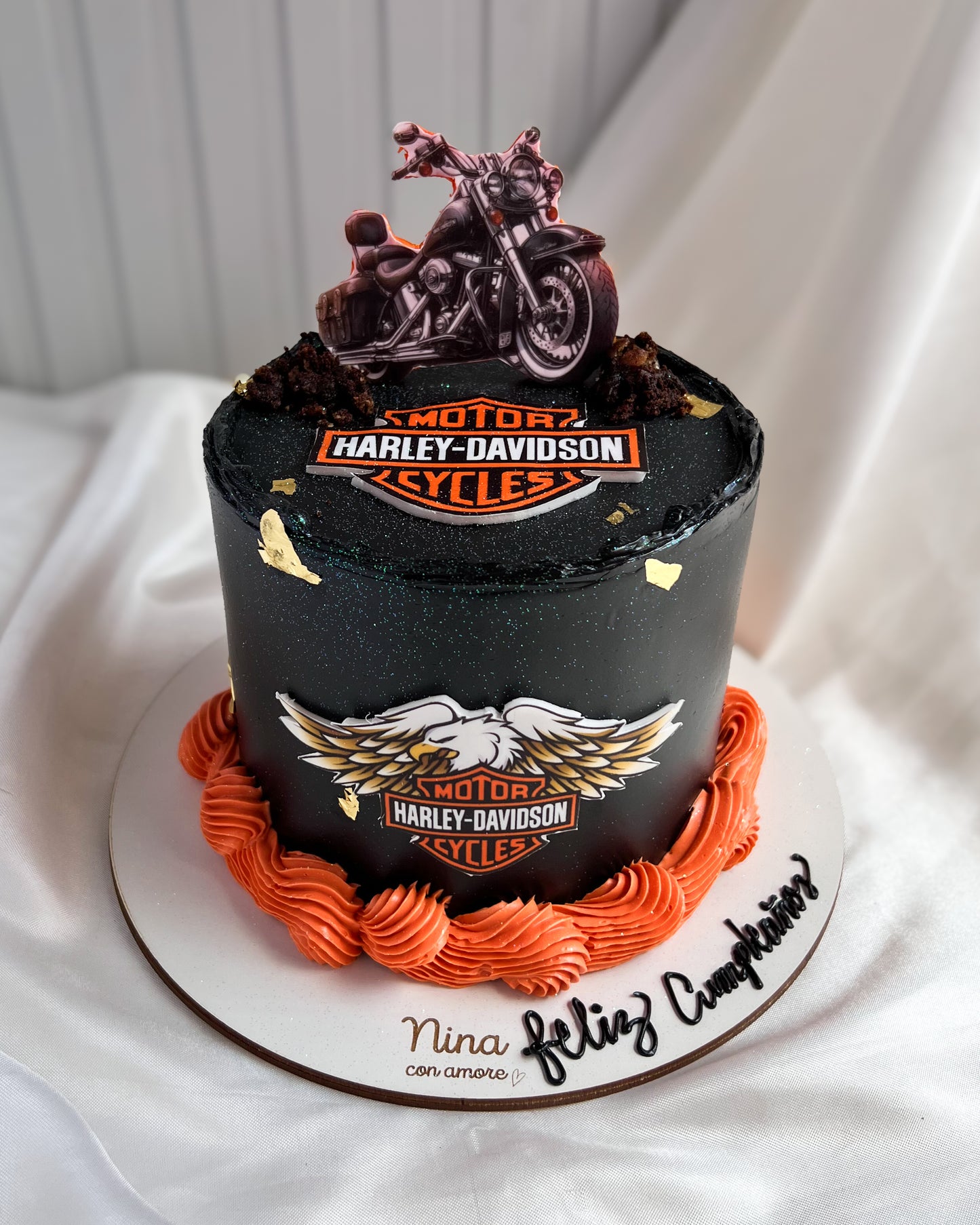 HARLEY DAVIDSON MOTO CAKE