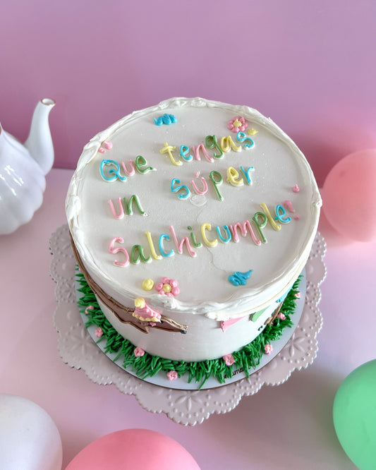 PERRITO SALCHICHA CAKE