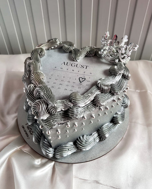 SILVER BURNING CAKE - Corona