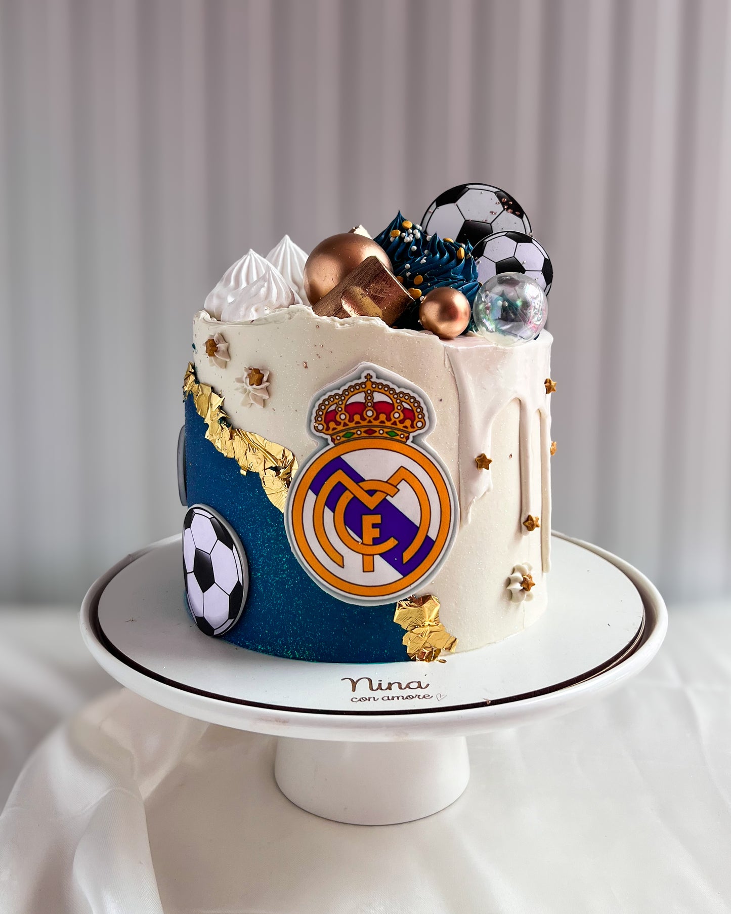 FUTBOL CAKE - REAL MADRID