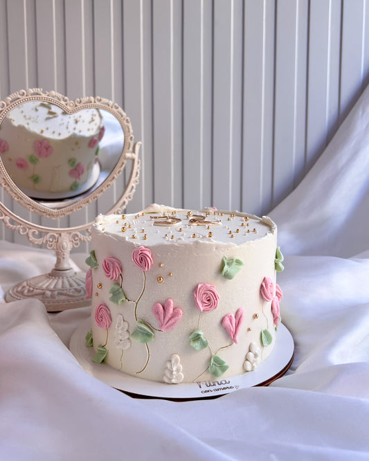 FLOWERS CAKE - Flores en Crema