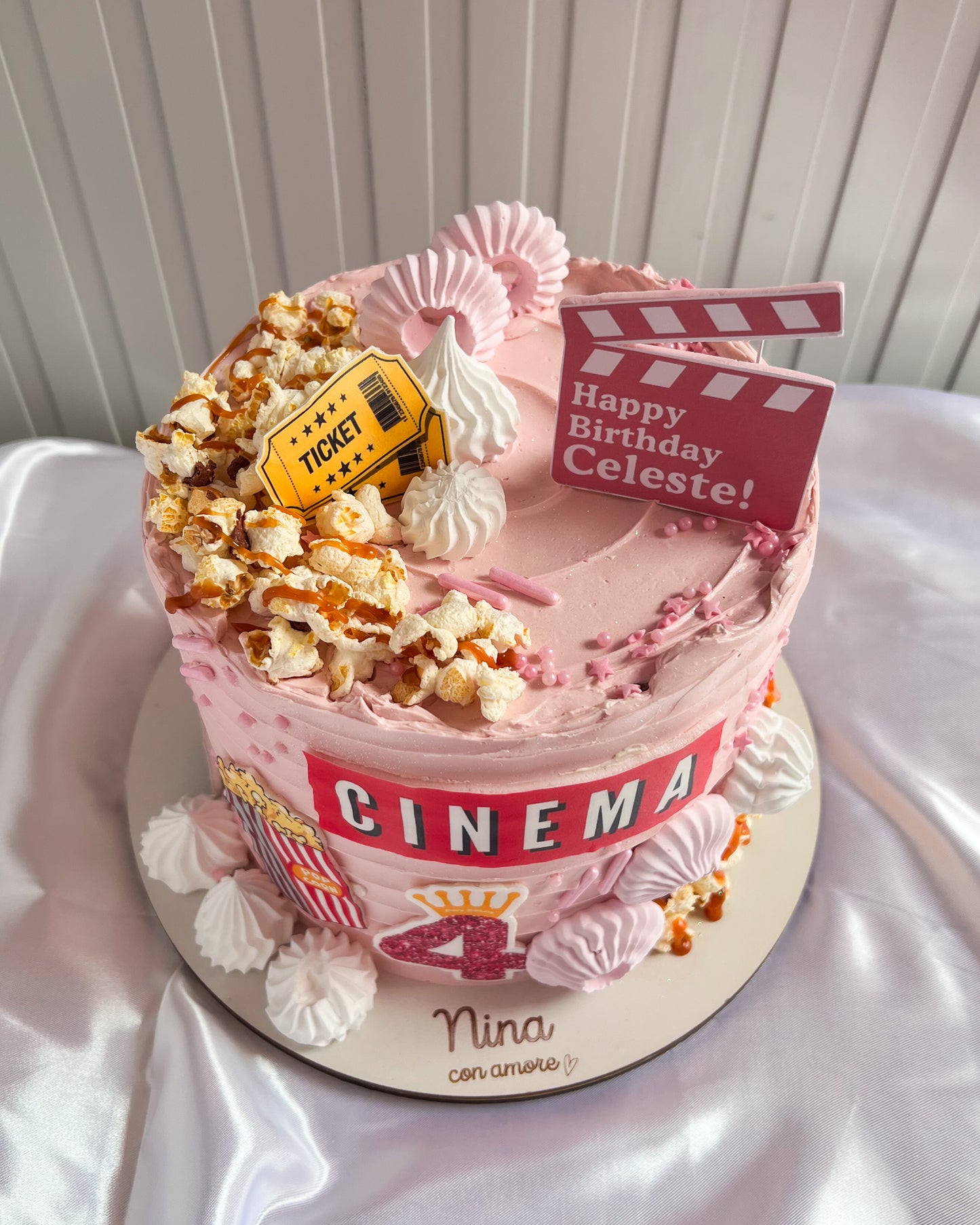 CINEMA CAKE - Pink
