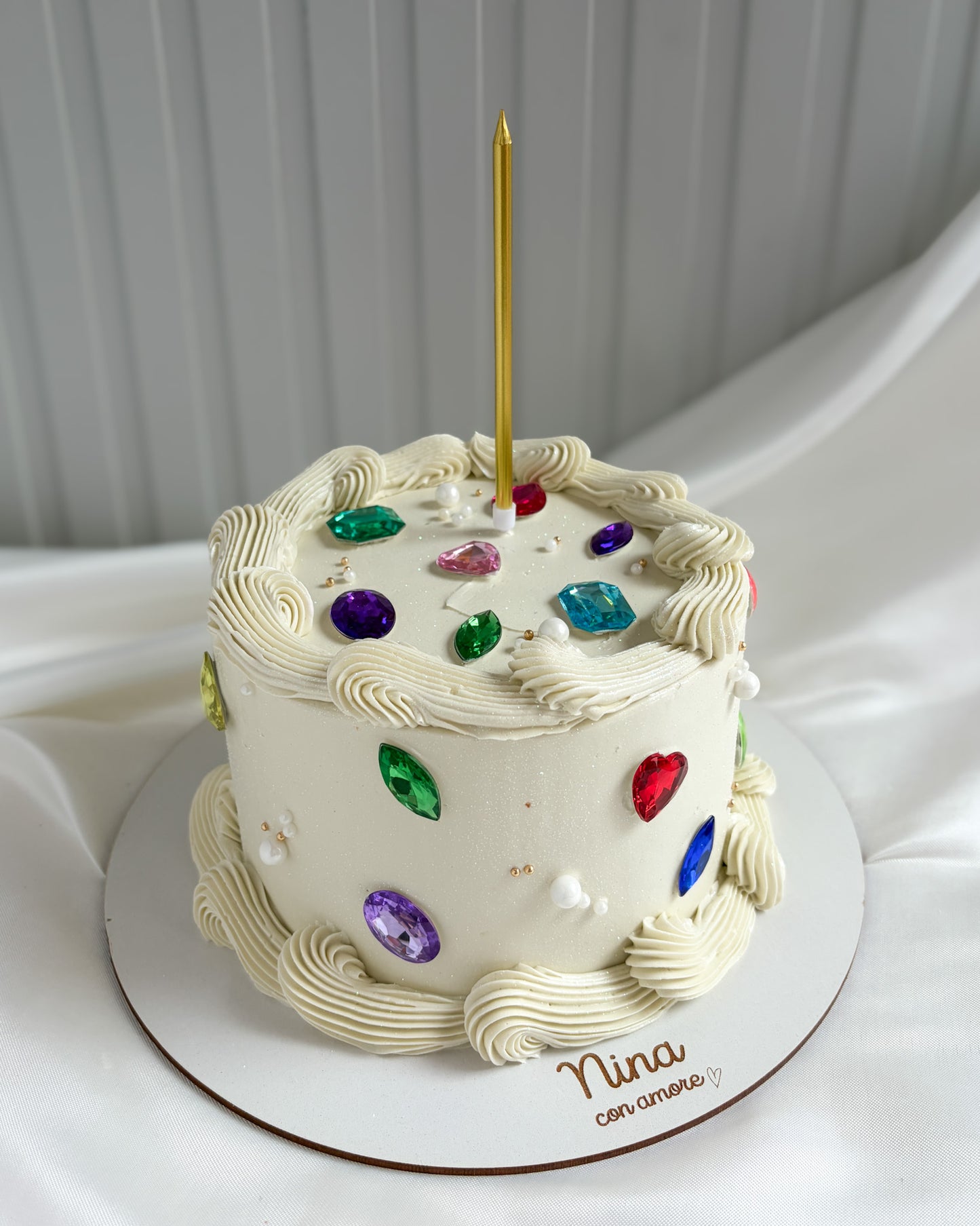 GEMAS CAKE - Blanca