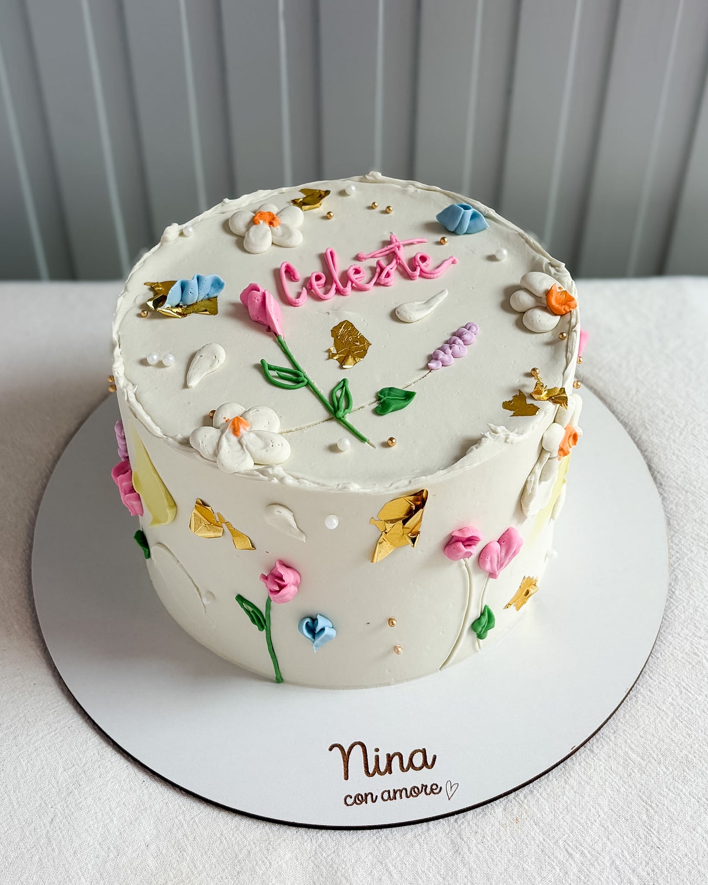 FLOWERS CAKE - Flores en Crema