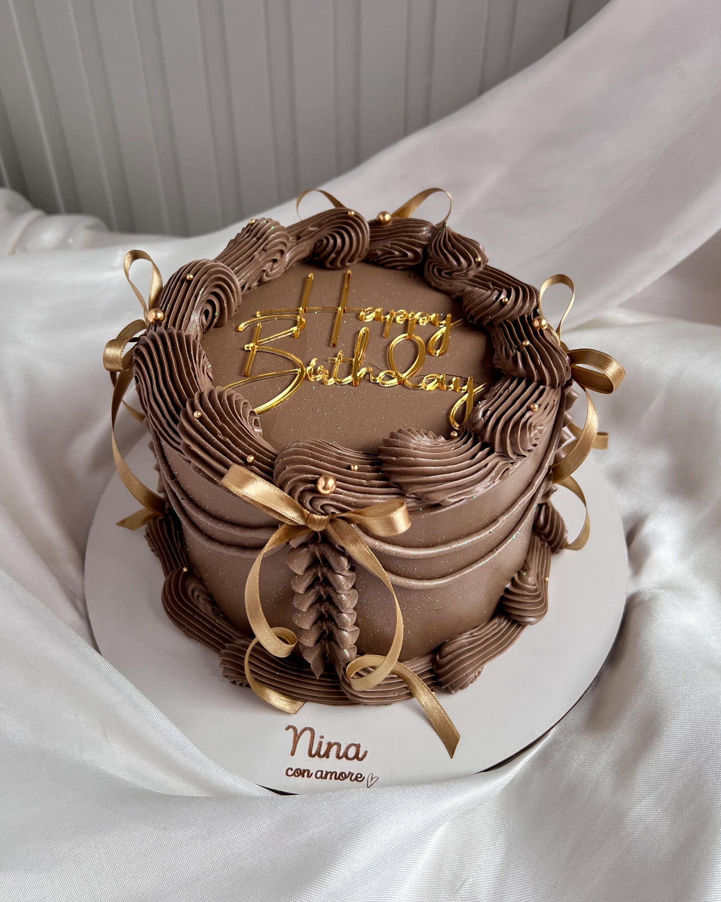 VINTAGE CAKE CAFÉ - Lazos Dorados