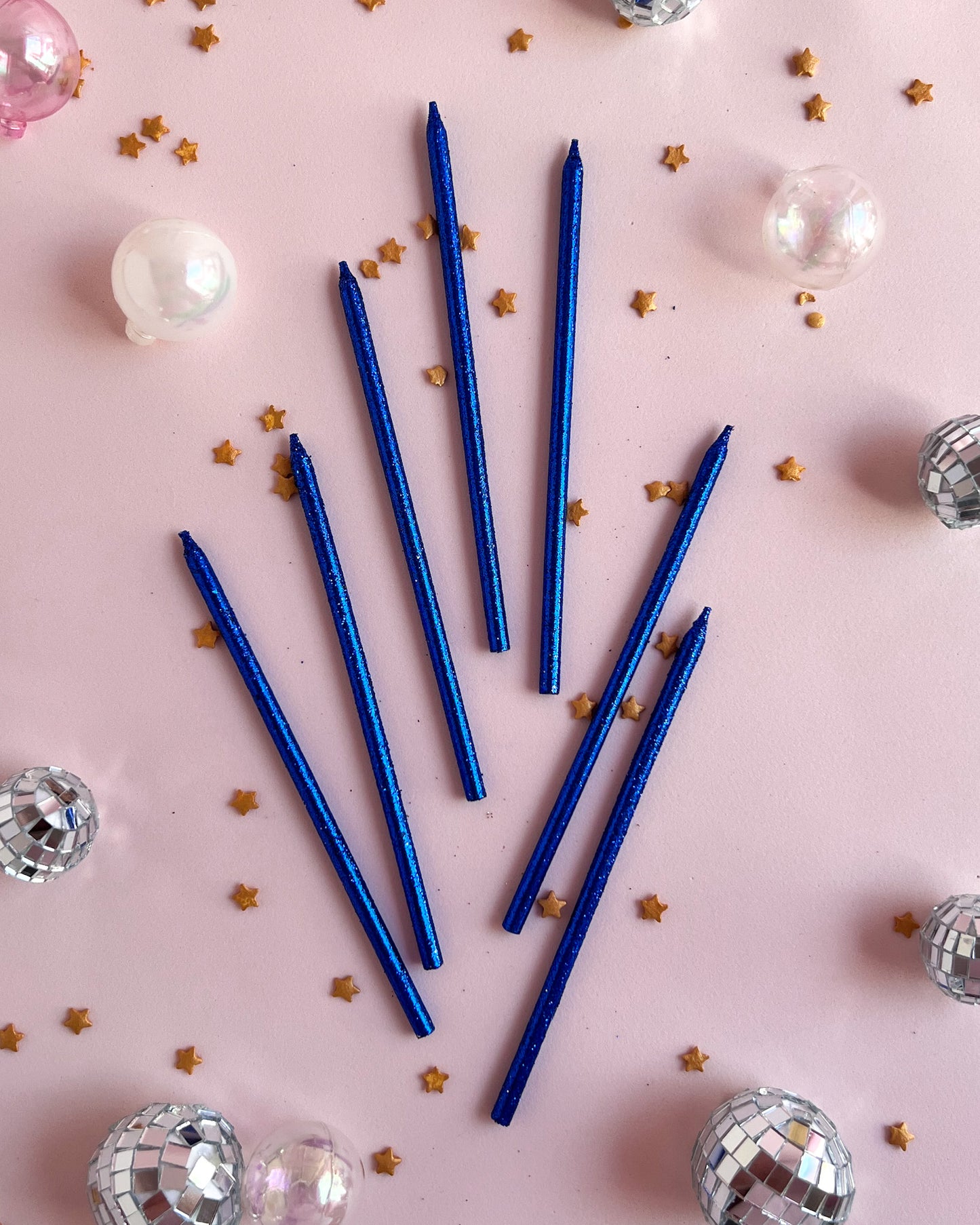 VELITAS LARGAS FULL GLITTER - AZULES