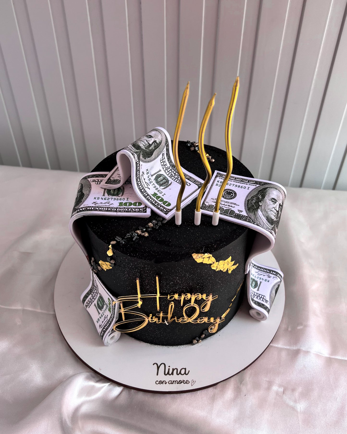 DOLLARS CAKE - Negra