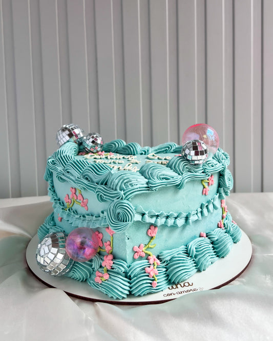 CORAZÓN DANCING QUEEN - Turquesa