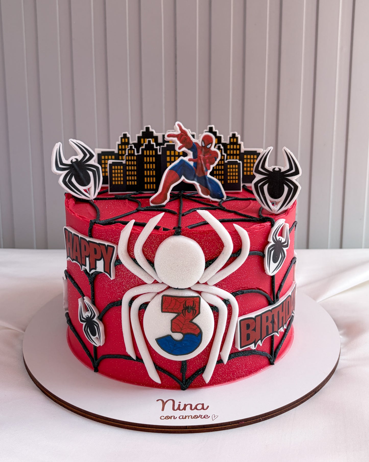 SPIDERMAN CAKE- Arañas