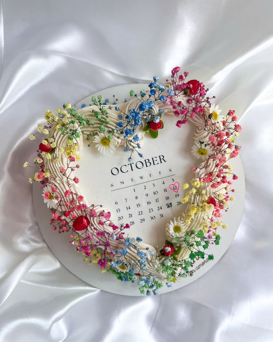 CORAZĂN BOHO COLORES - Calendario Comestible