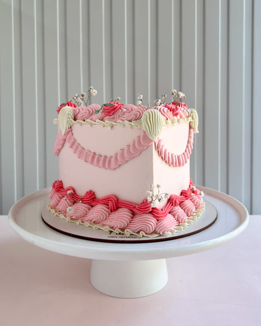 CORAZĂN BOHO FLORES - Rosas