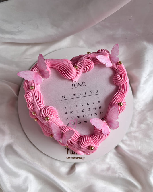 BURNING CAKE ROSADA - Mariposas