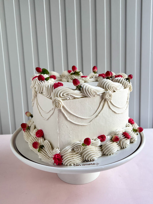 CORAZĂN BOHO FLORES - White