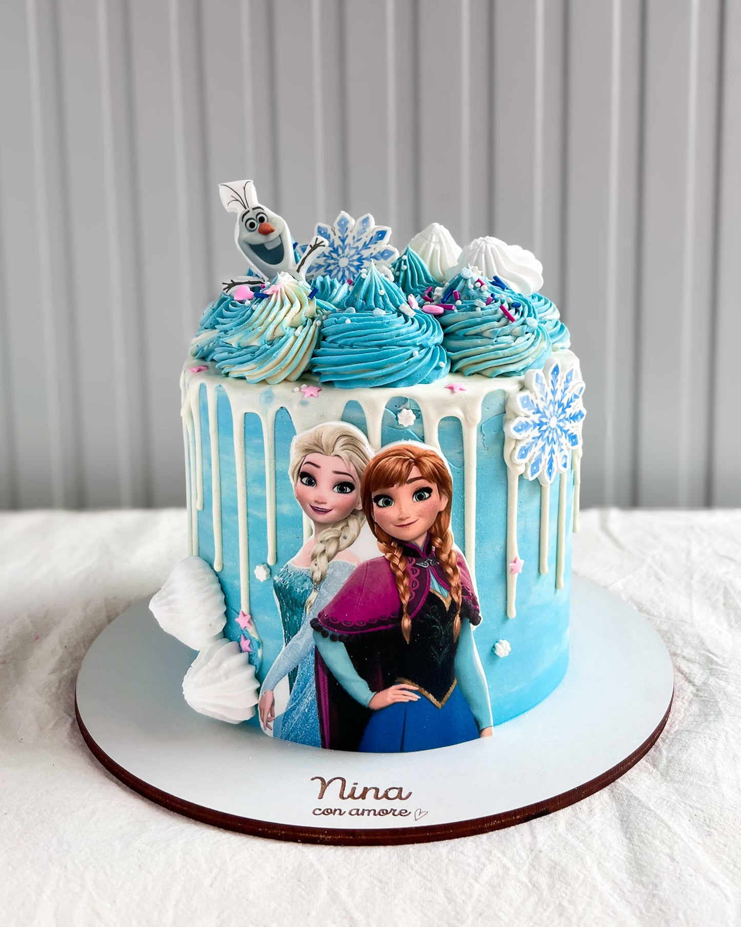 FROZEN CAKE - Elsa y Anna