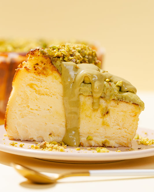 TARTA VASCA DE PISTACHO 12-16 porciones
