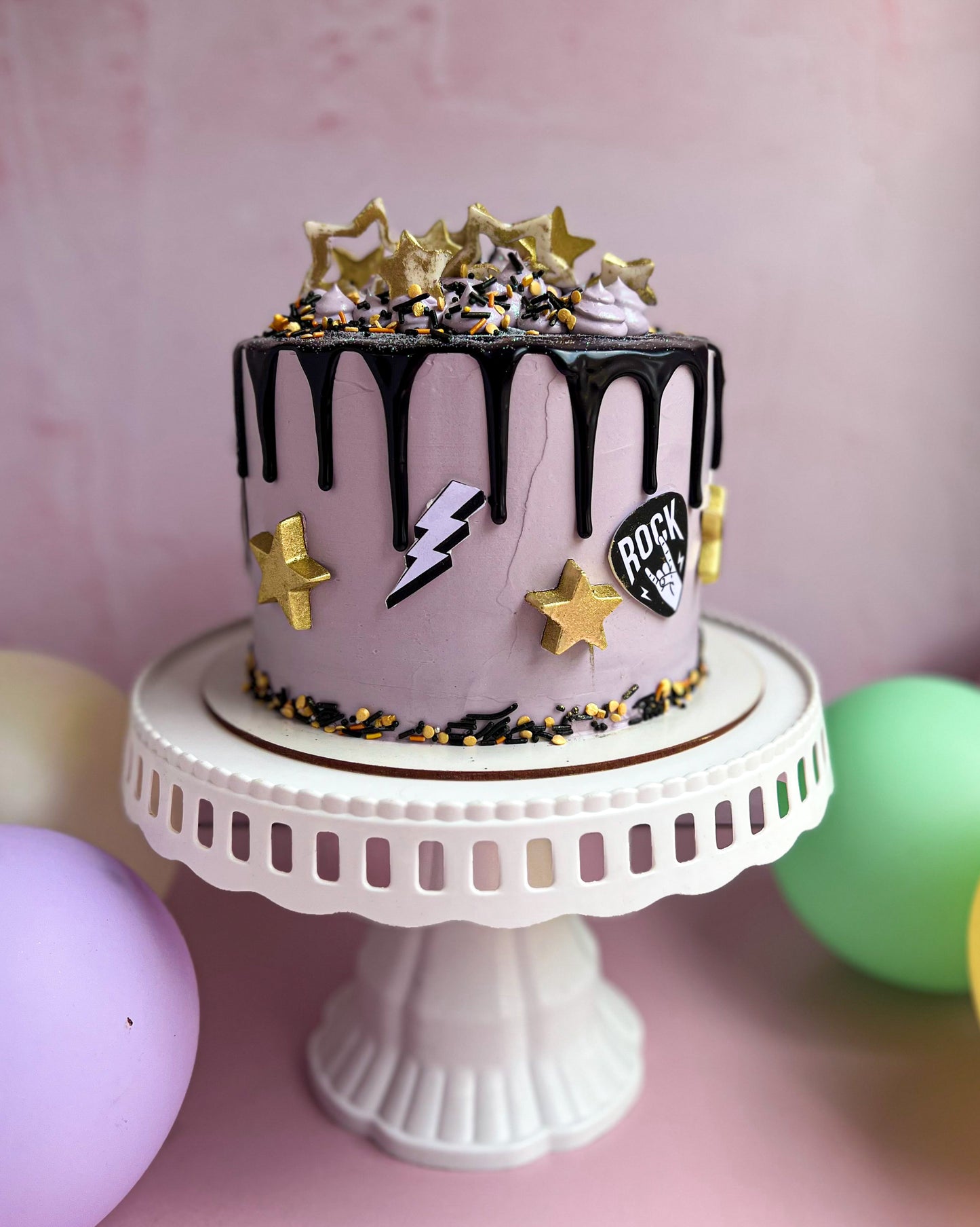 ROCK & ROLL CAKE - Lila
