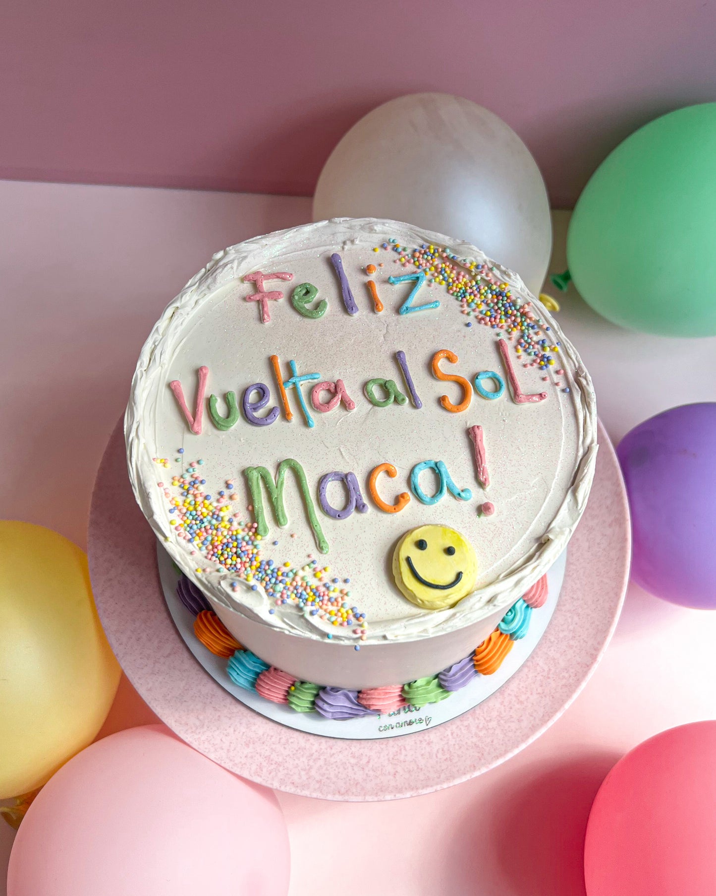 FELIZ VUELTA AL SOL - Smiley Face